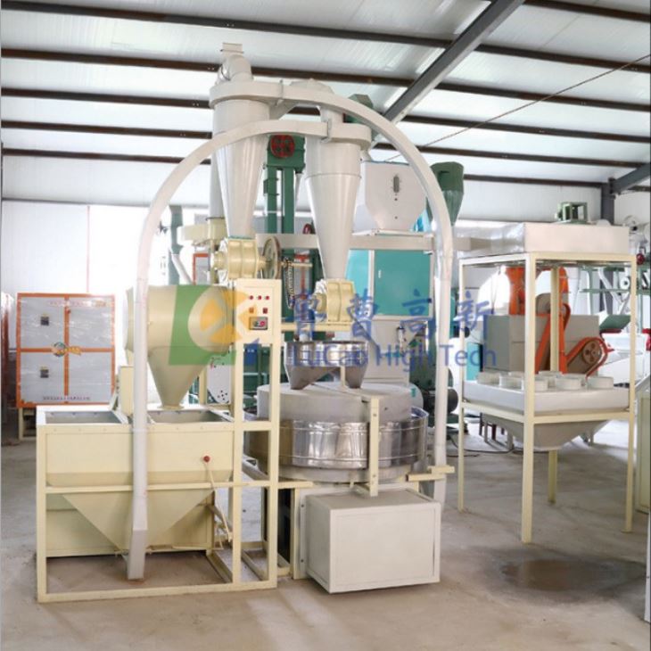 新型全自動石磨磨粉機 製粉機 小麥磨麵機 丝瓜视频成人污版磨粉機